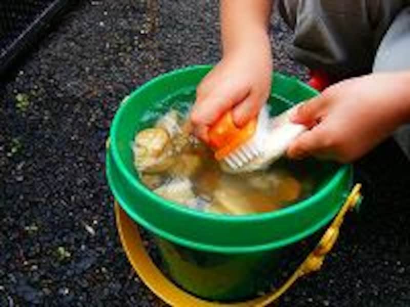 石ころアート準備