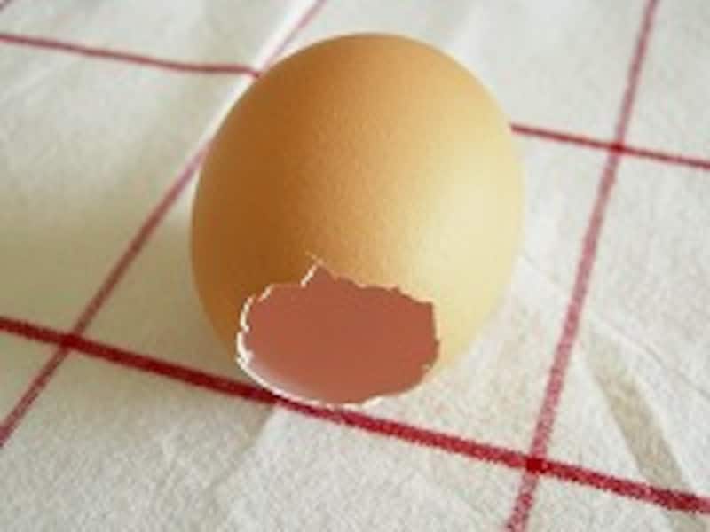 卵の殻準備
