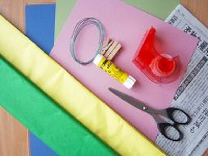 七夕リース09材料