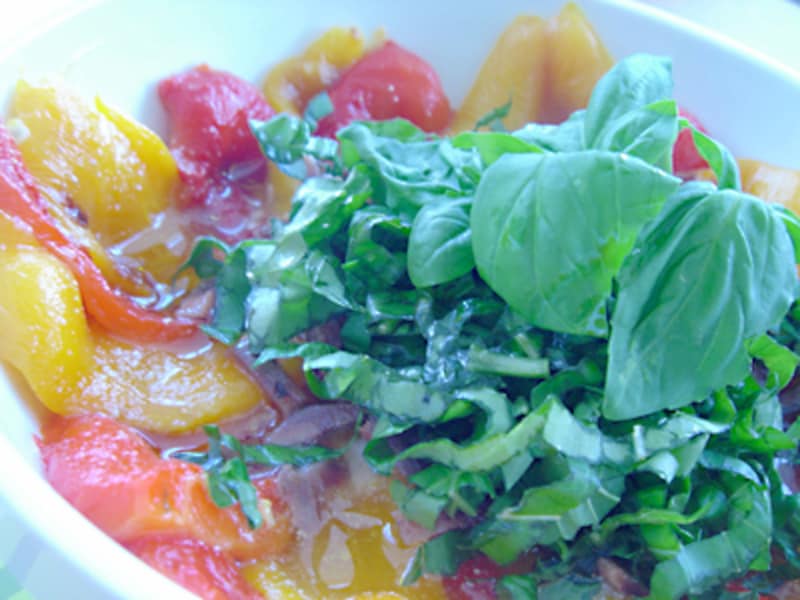 カラーピーマンのグリルサラダ