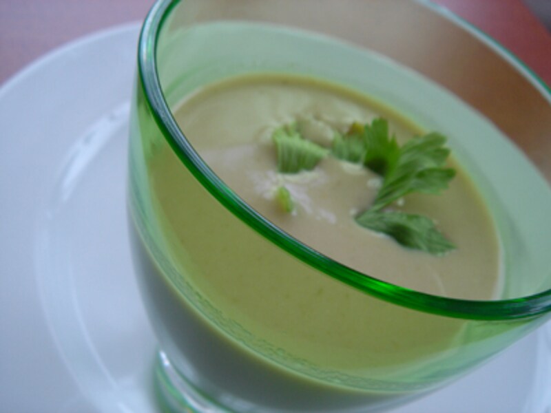 セロリとブルーチーズのスープ