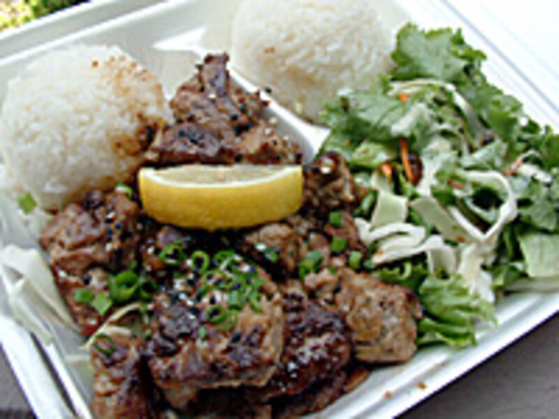 プウワイナニズのフライド・アヒ・ポケ