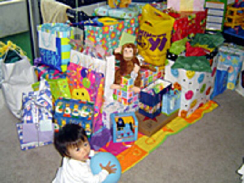 ベイビー・ルアウのプレゼント