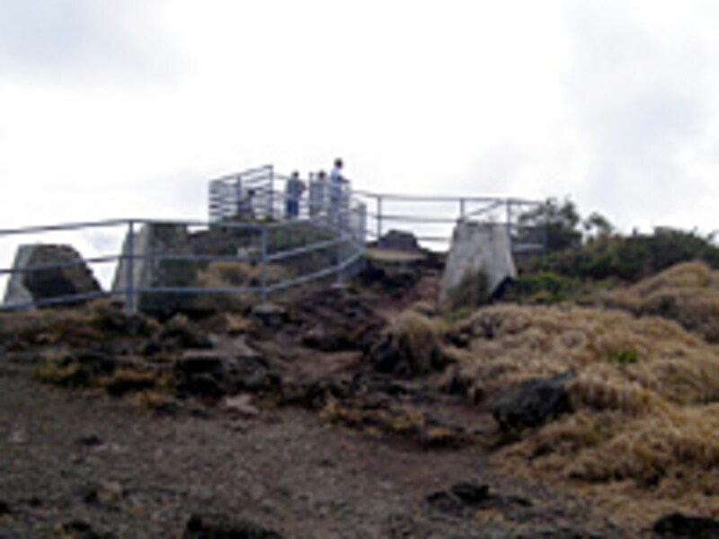 マカプウ・トレイル頂上