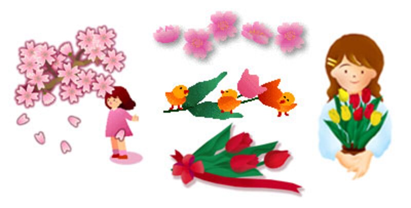 桜・チューリップ