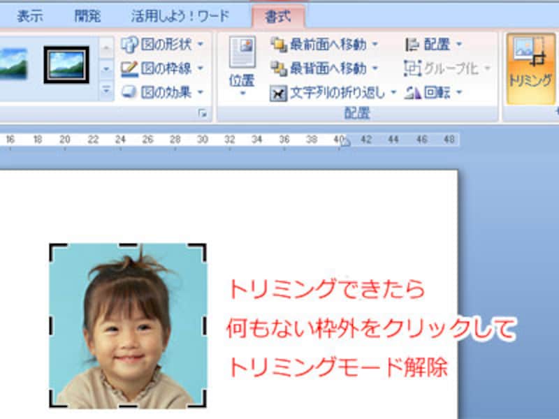 写真を切り抜く