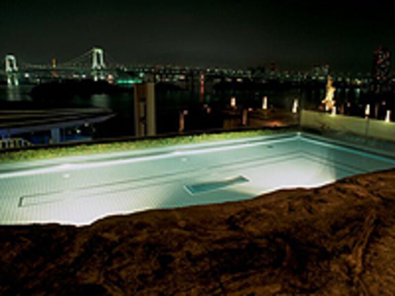 屋外ラジャグジー