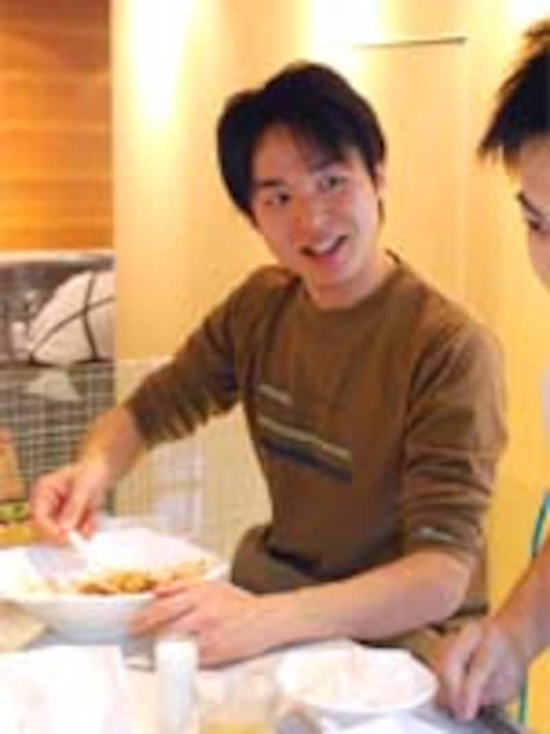 お料理上手な男性