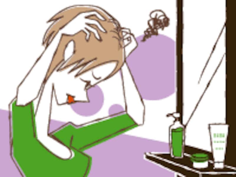髪のコシを取り戻せ 女性の髪やせの原因を探る 女性の薄毛 抜け毛 All About