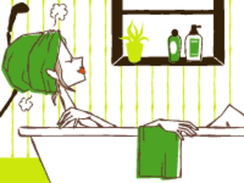 バスタイムに美髪ケア