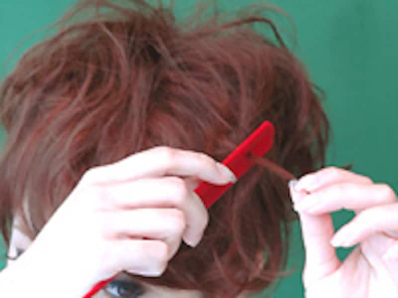 ショートヘアアレンジ