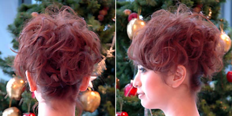 ショートヘアアレンジ