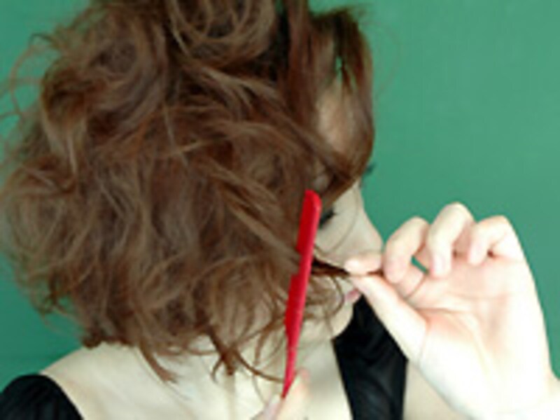 ショートボブヘアアレンジ