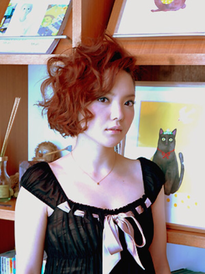 ショートボブヘアアレンジ