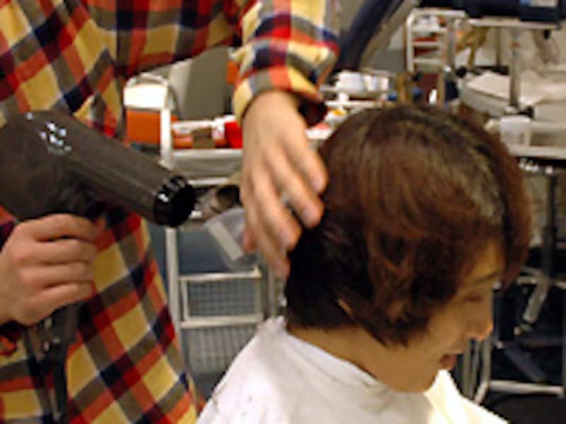 老けないショートヘア