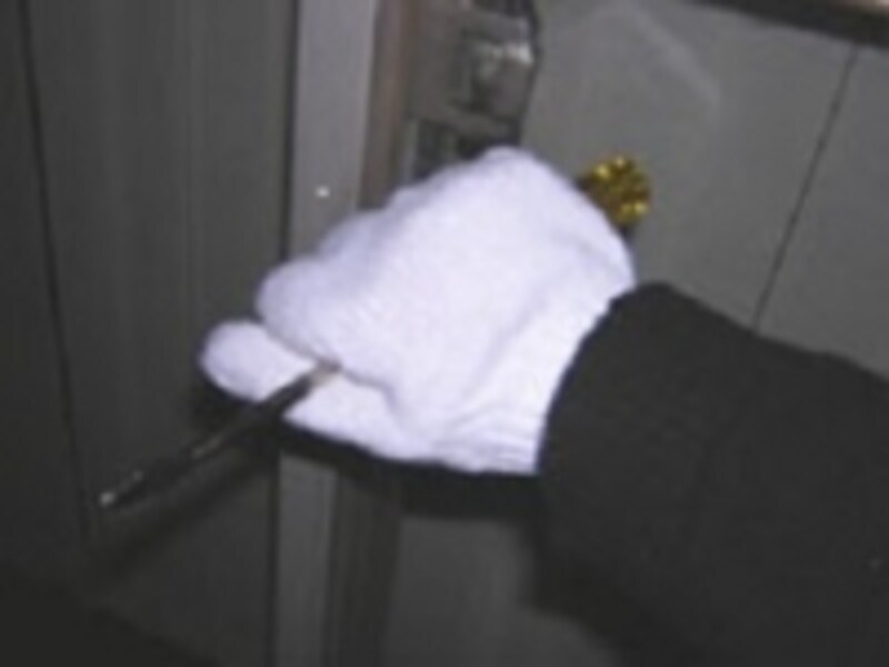 空き巣に狙われないように！