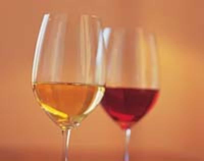 ワインは赤と白