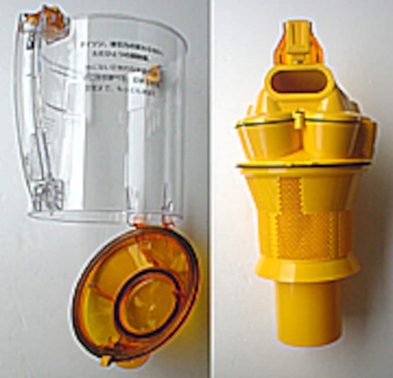 dyson掃除機クリアビン