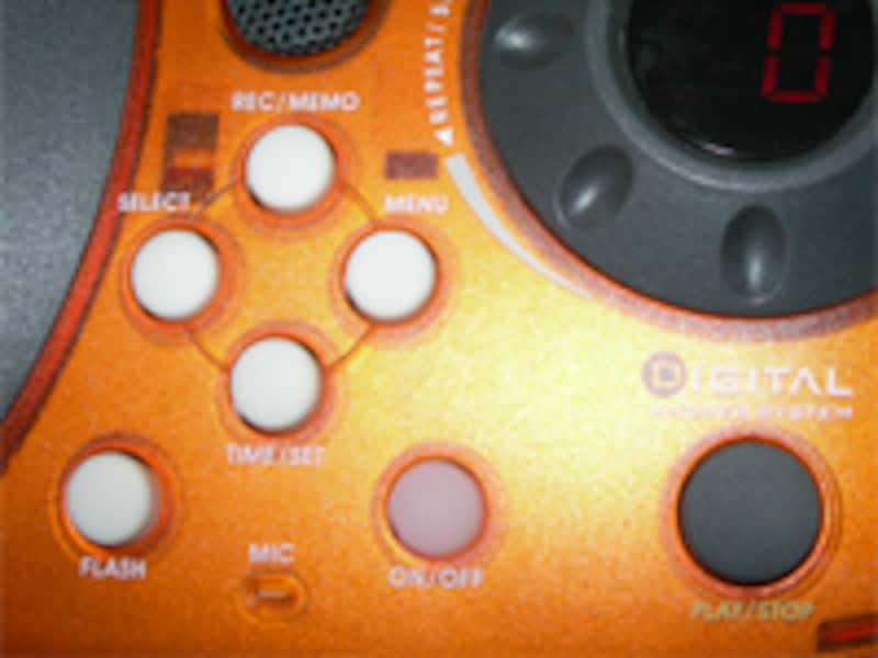 海外電話機の表示