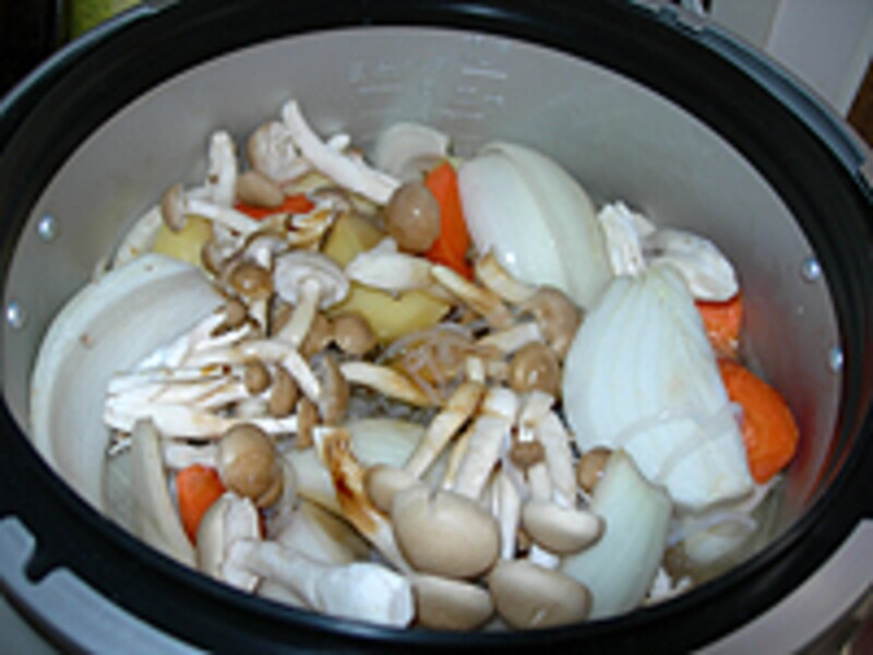 肉じゃが調理前