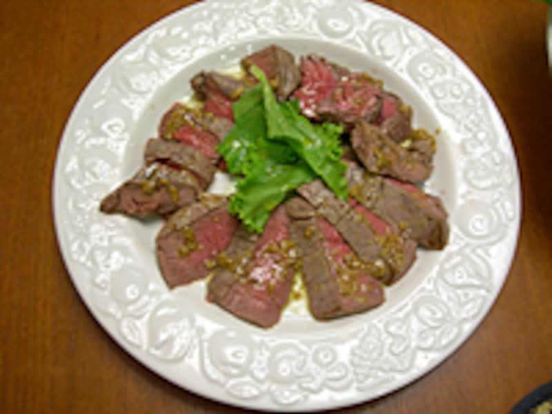 牛肉の洋風たたき