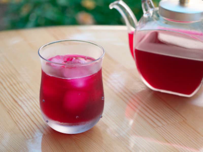 赤紫蘇ジュースのレシピ