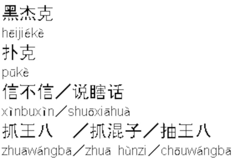 2 3 いろいろ楽しく中国語 食べる 洗う 中国のトランプ 中国語 All About