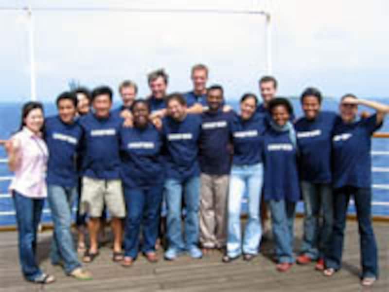 「世界青年の船」参加者