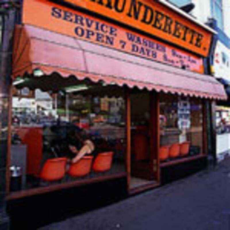 イギリスのコインランドリー