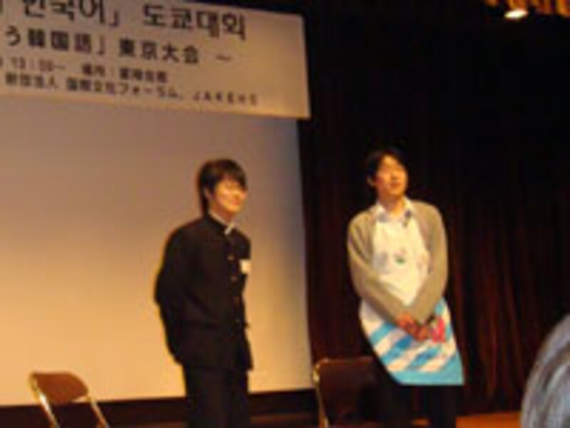 中高生スキット部門優勝者