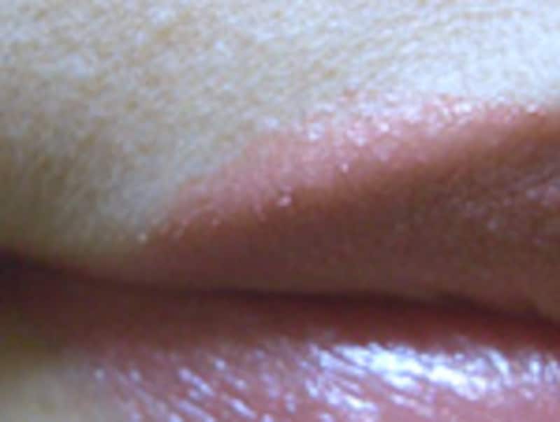 修正ペン使用前