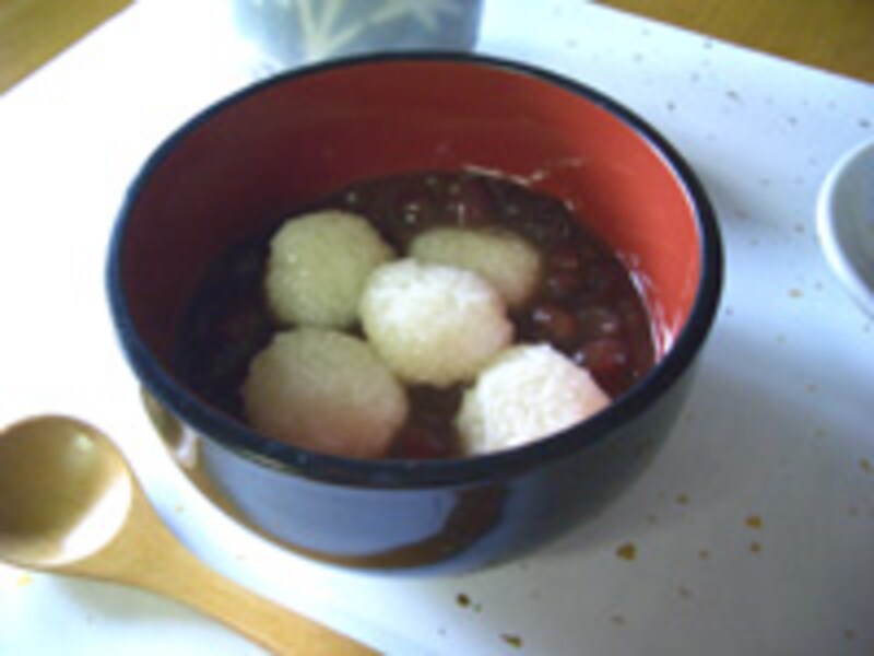 白玉ぜんざい