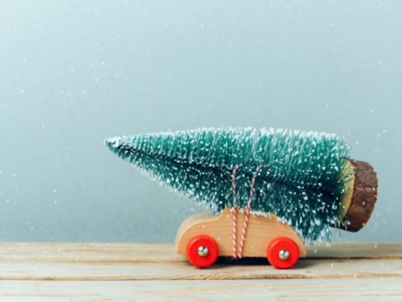 クリスマスカードが郵送が基本