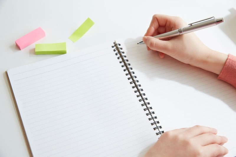 英文メモの書き方