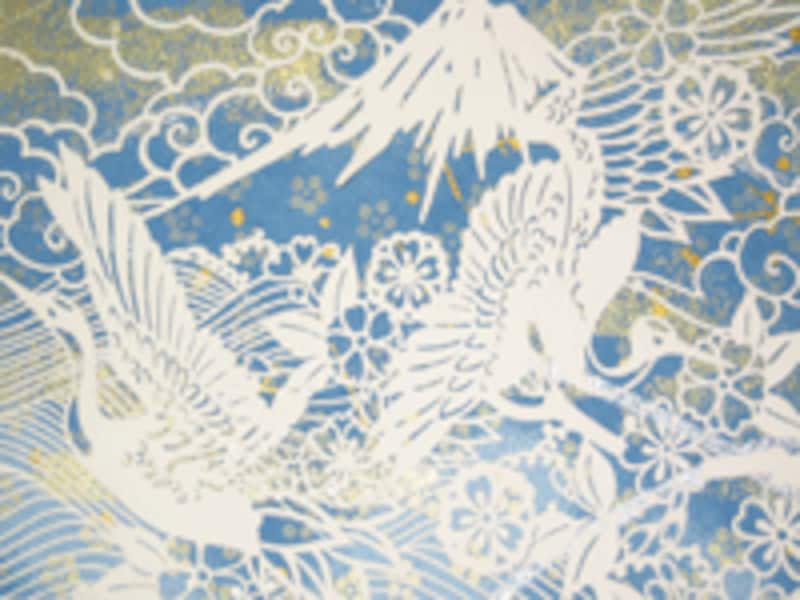 和風クリスマスカード