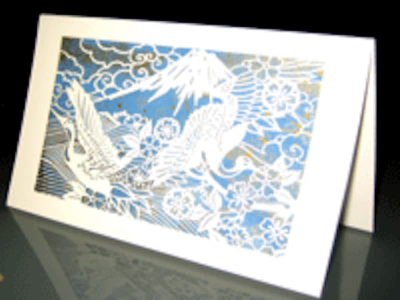 和風クリスマスカード