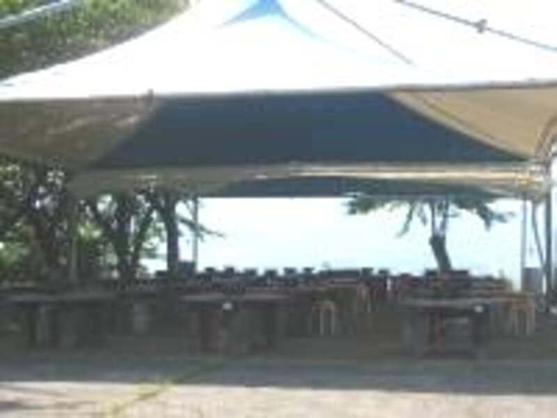 バーベキューテラス。