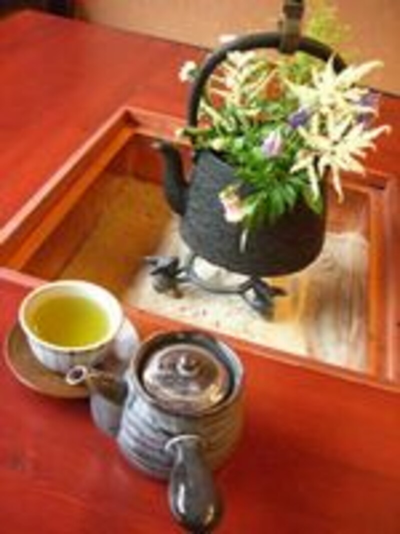 各部屋についている囲炉裏。