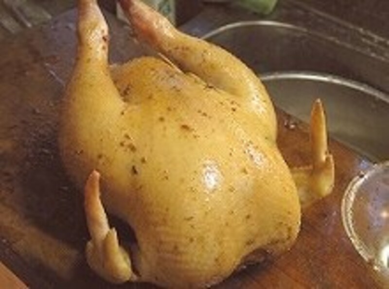 しょうがをすりこむ