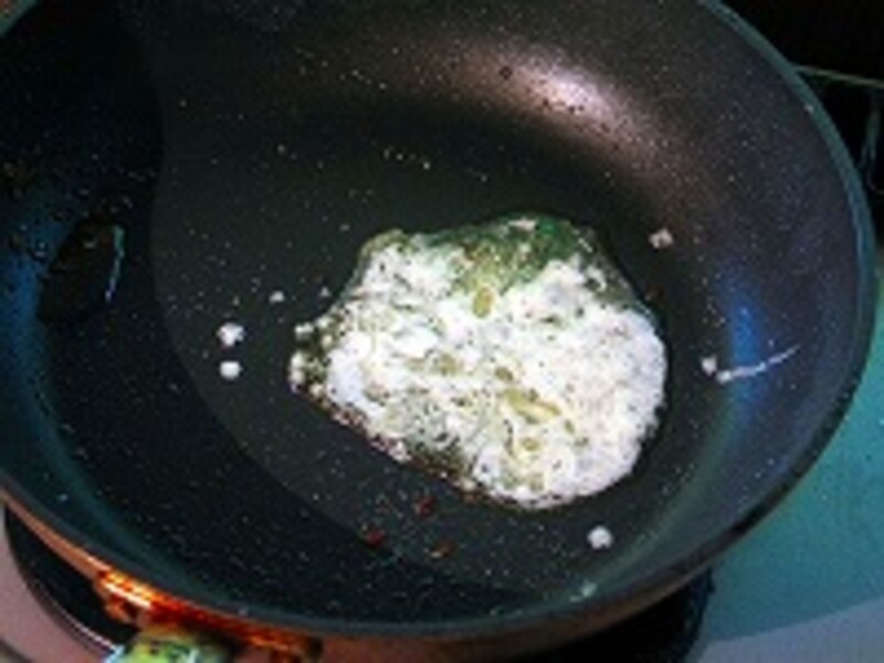 バターを溶かす