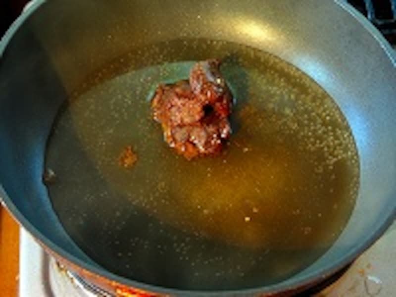 味噌を入れる