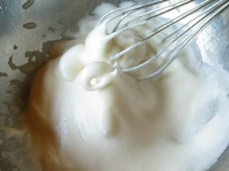 メレンゲを作る