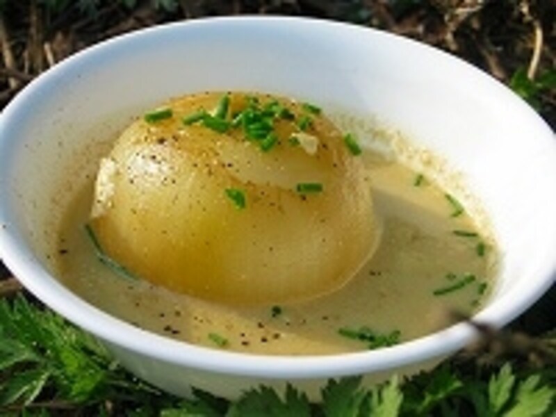 玉ネギのシャンパン煮