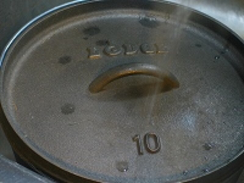 シーズニング中