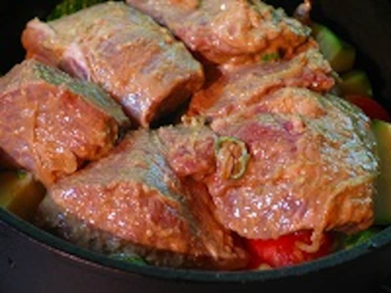 オーブンで焼く