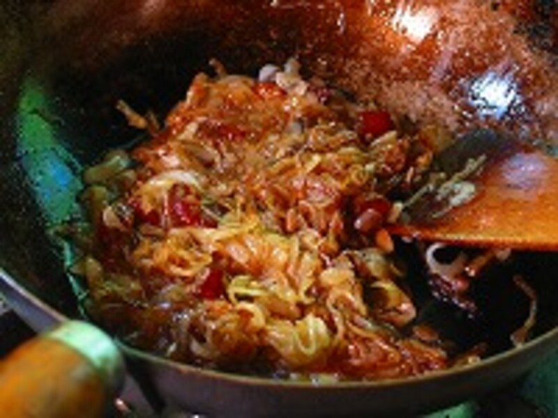 アンズなどを入れる