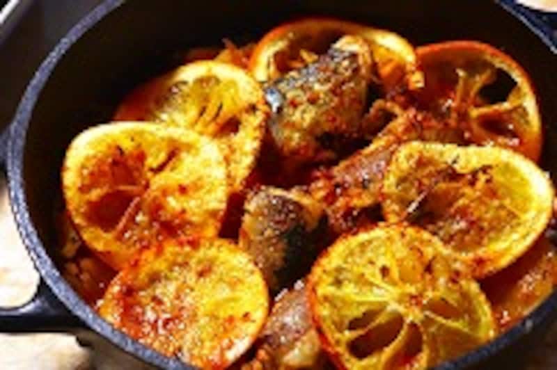 イワシのオレンジ煮