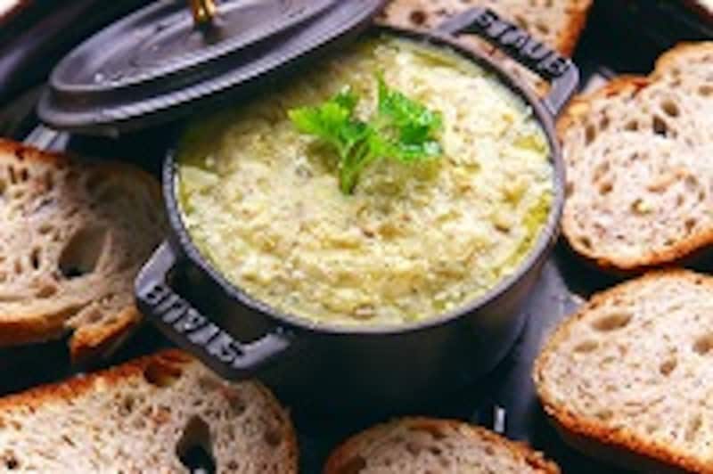 焼きナスのサラダ