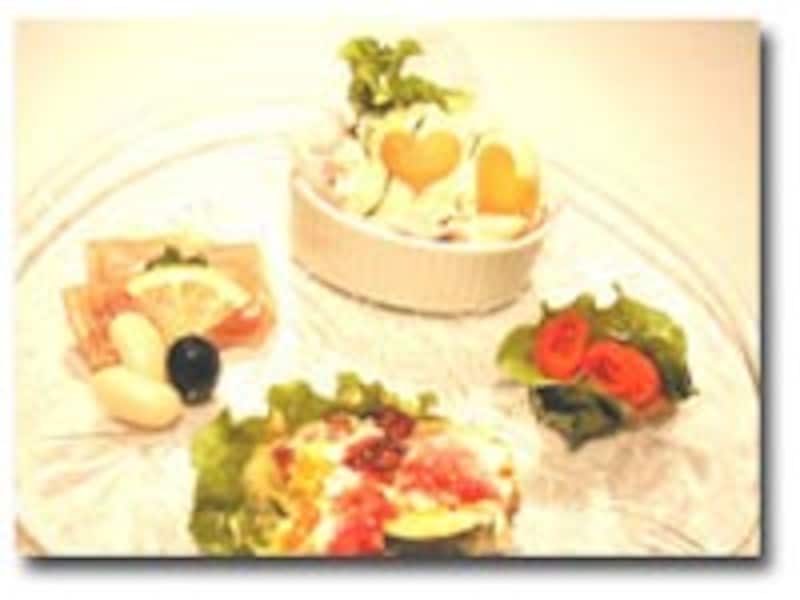 お惣菜もりつけ