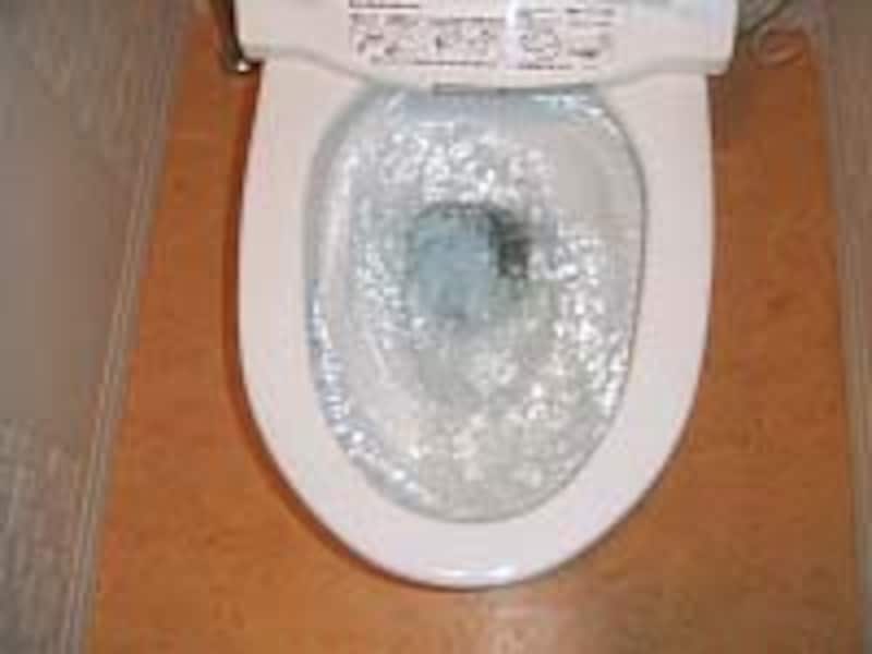 最後にペーパーを流しておしまいです